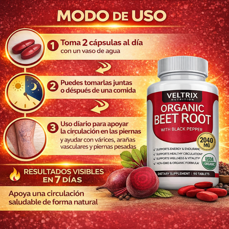 VELTRIX™ Suplemento Para La Circulación