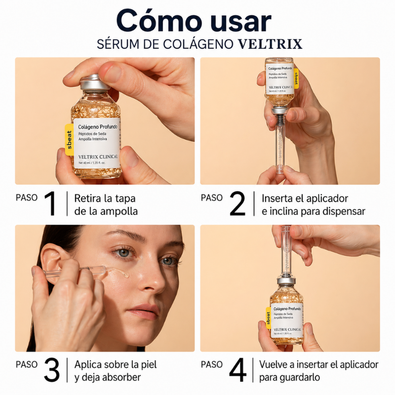 Veltrix™ Sérum Facial Intensivo Antiarrugas