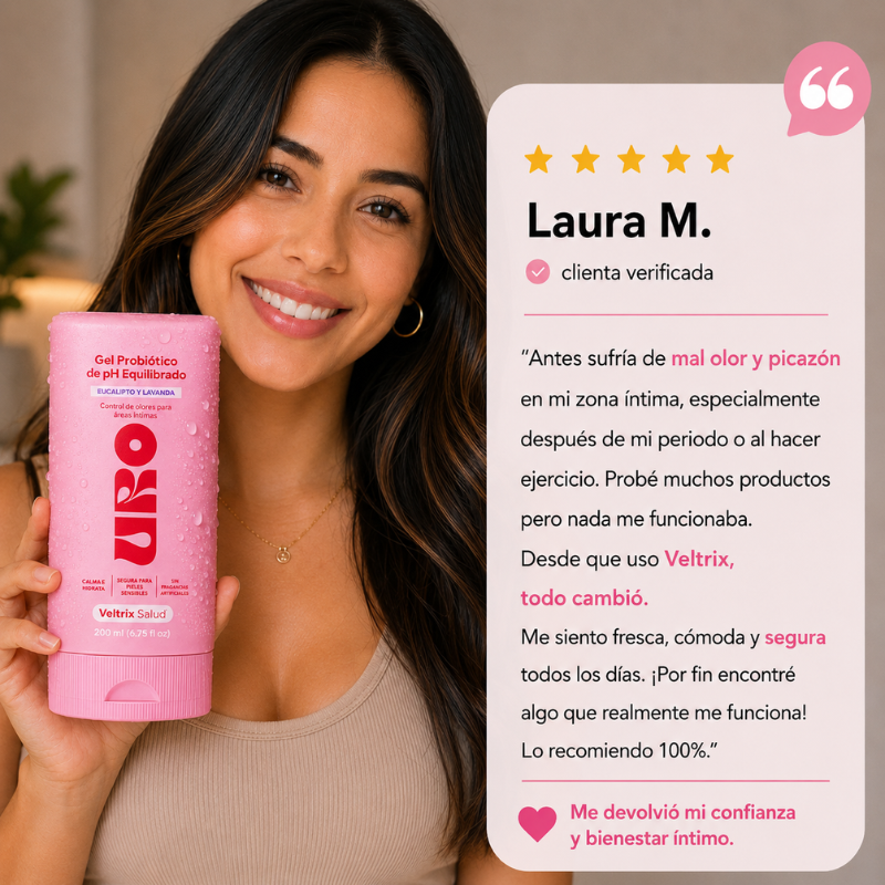 Veltrix™ Gel Íntimo Para Mujer Antiolor y Antipicazón